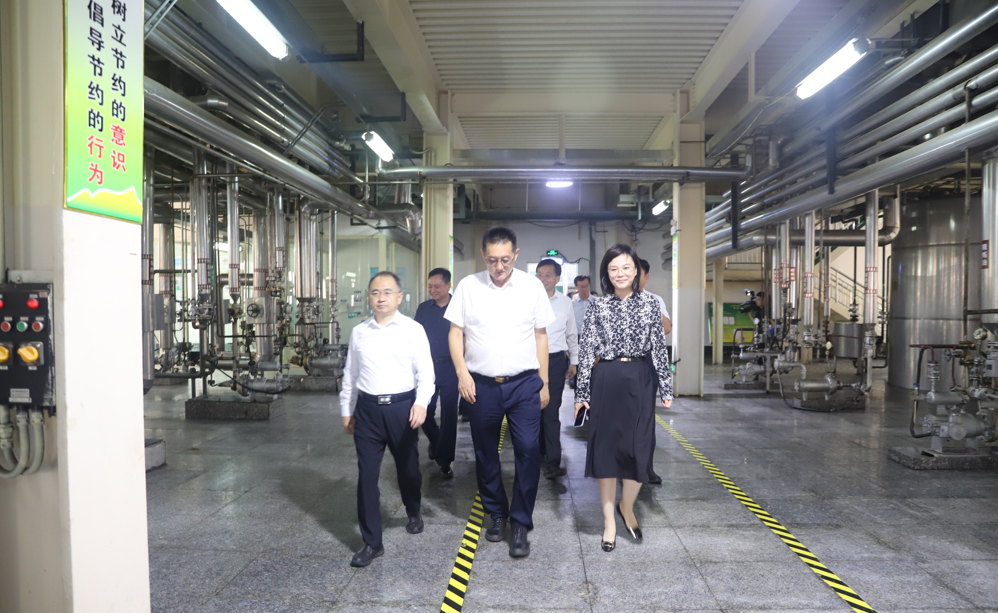 山東省政協(xié)黨組成員、副主席張新文來山東三星集團(tuán)調(diào)研