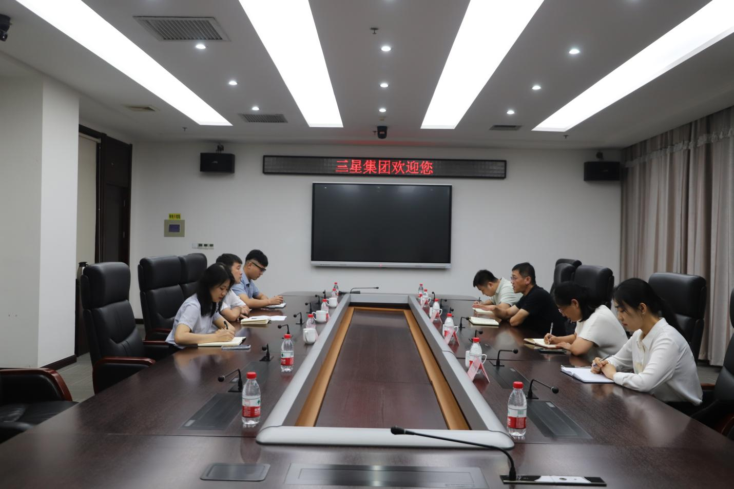 鄒平市委組織部、市人社局調(diào)研工作組來山東三星集團開展用工需求專題調(diào)研