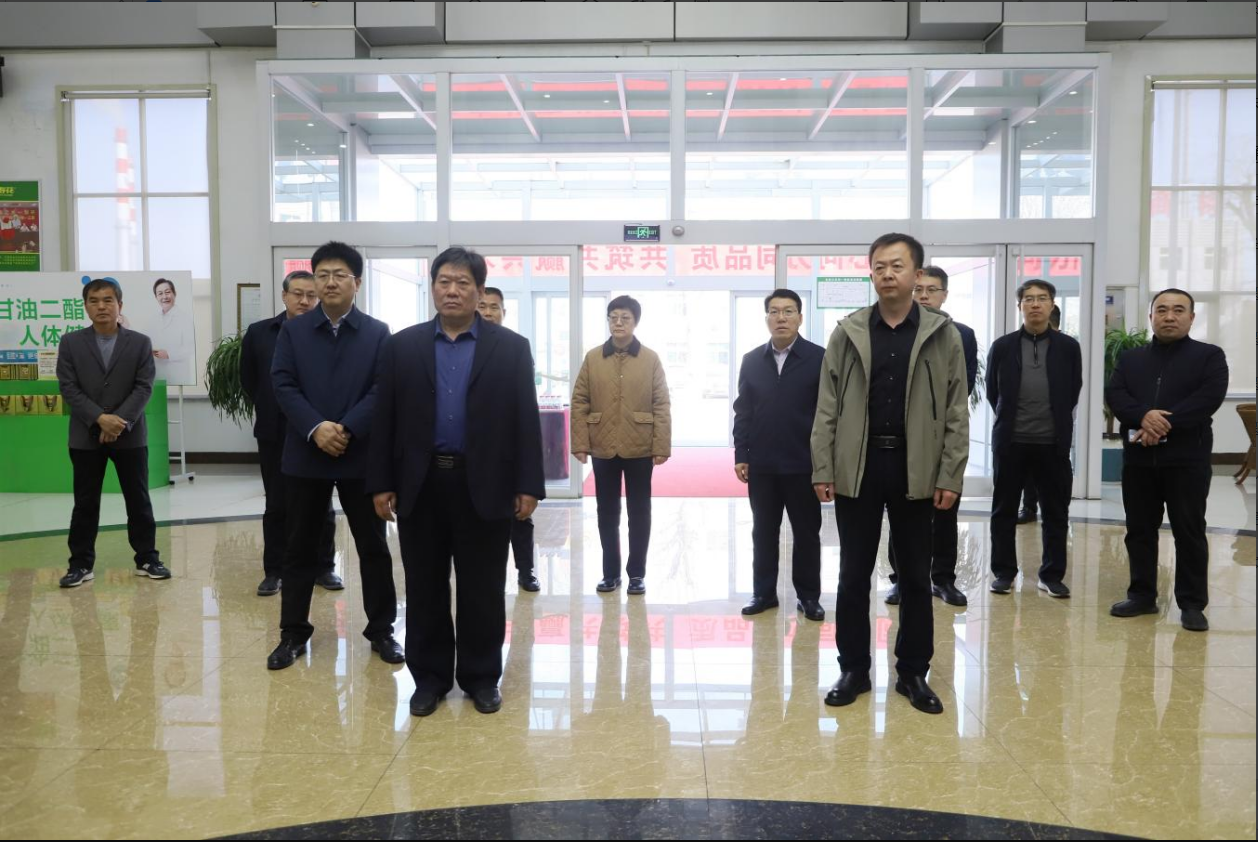 鄒平市人大常委會專題調(diào)研組來山東三星集團(tuán)調(diào)研