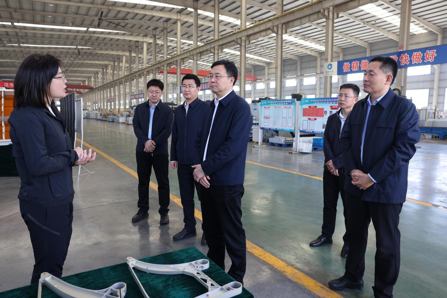 鄒平市委副書記、代市長孫東平來山東三星集團(tuán)調(diào)研