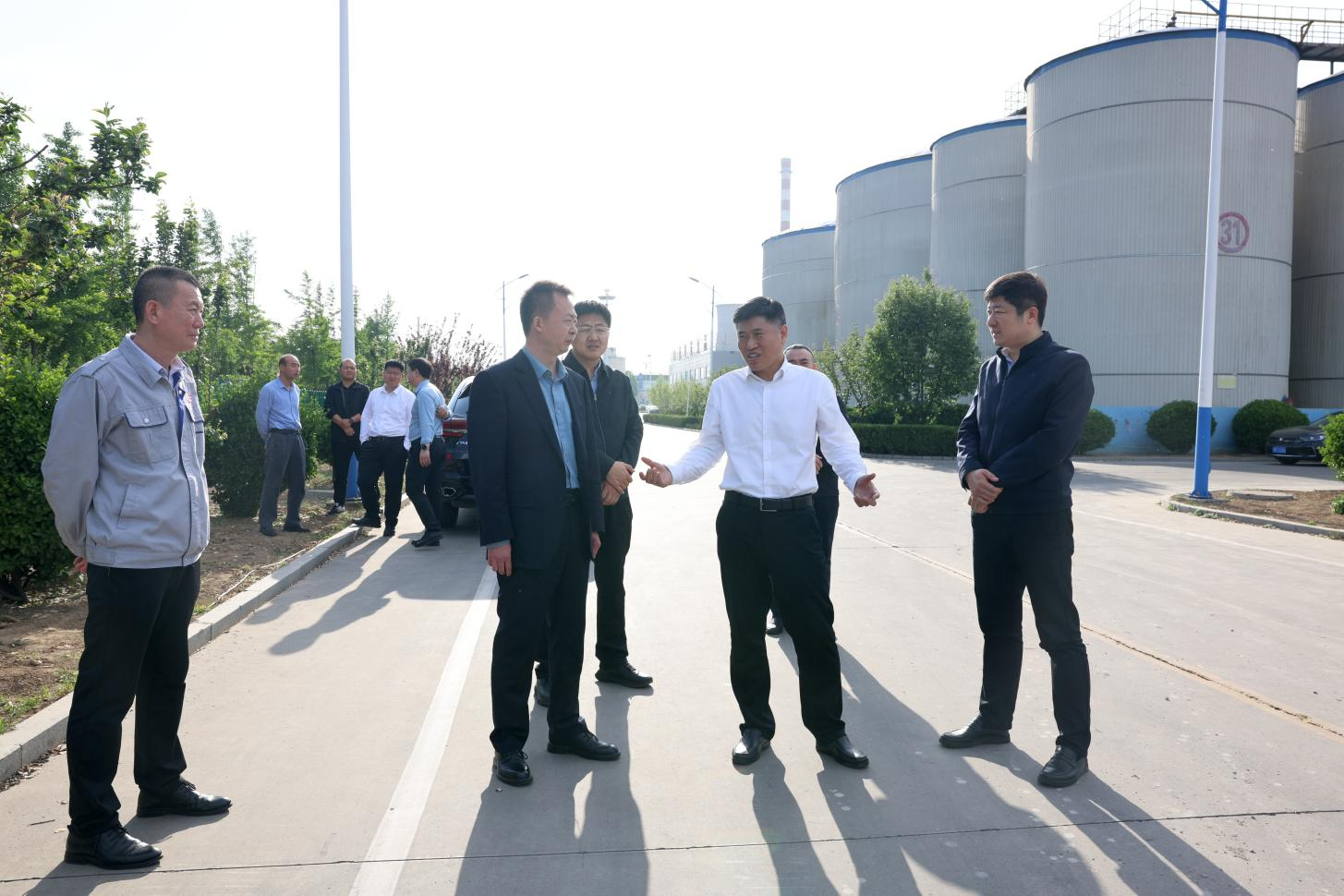 鄒平市委副書(shū)記劉德軍來(lái)山東三星集團(tuán)調(diào)研