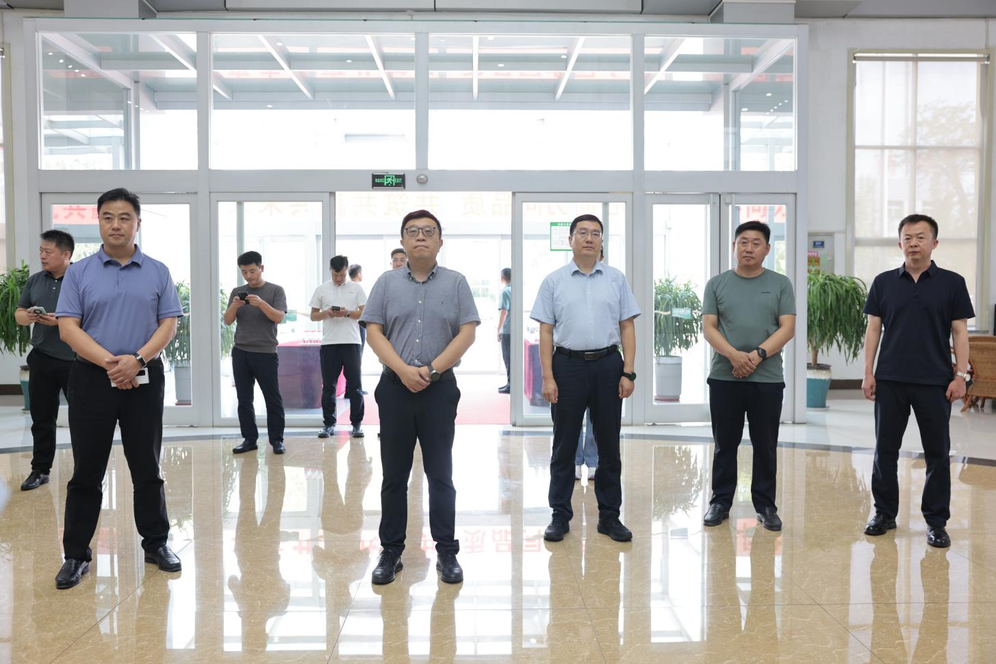 人民日報傳媒廣告有限公司來山東三星集團(tuán)調(diào)研