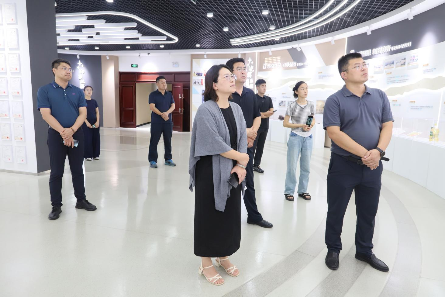 濟(jì)陽區(qū)委社會工作部來山東三星集團(tuán)參觀交流