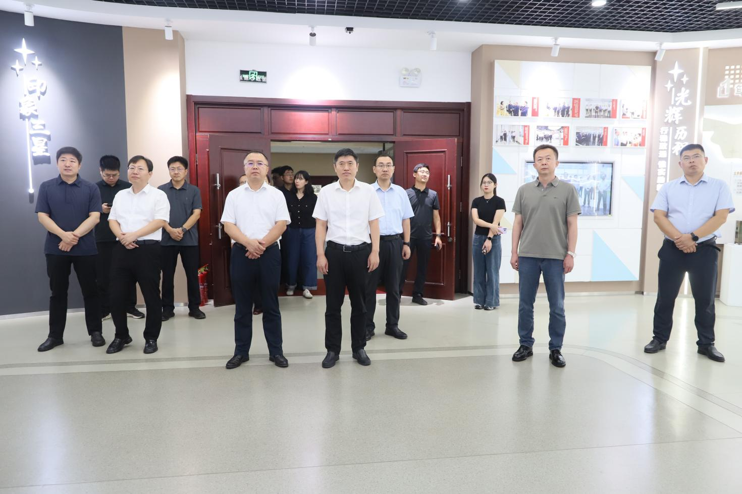 博興縣委常委、組織部部長黃廣憲帶隊來山東三星集團調(diào)研